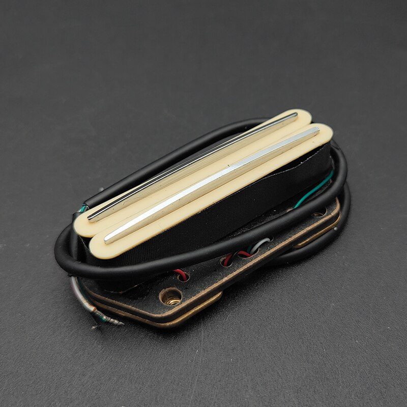 Tl humbucker ponte captador dupla bobina ponte captador ferroviário duplo para telecaster guitarra elétrica