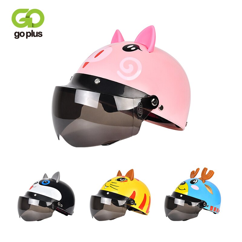 GOPLUSS Kid Safety Bike Helmets High Density PC Cartoon Skating Child Cycling Riding Kids Bicycle Helmets Skiing Safety Helmet