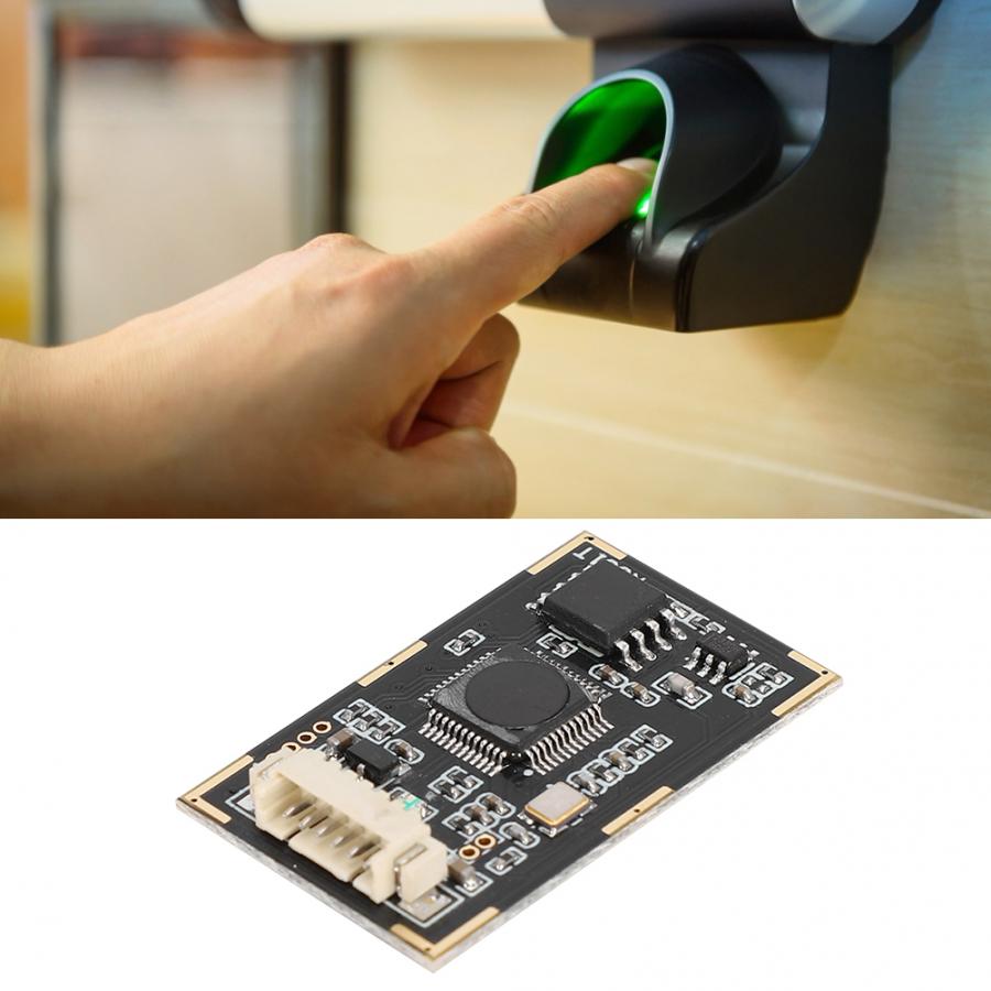 R301T Mini Capacitive Fingerprint Collection Identification Module with Finger Induction Output DC 4.2-6.0V Fingerprint Scanner