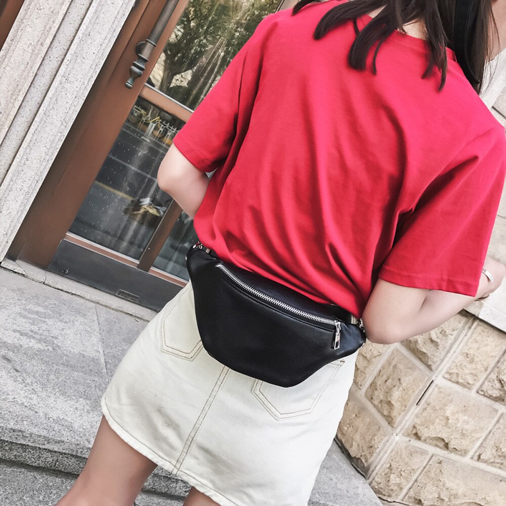 40 # catena Hest Sacchetto Marsupi Per Unisex Femminile Dell'unità di elaborazione di Cuoio Fanny Pack 2020 nuovo di Modo Delle Donne della Cinghia di Alta Qualità petto Borse