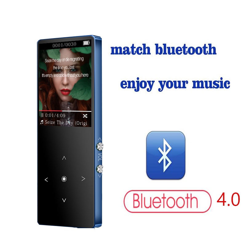 CHENFEC MP4 Player with Bluetooth 4.0 Upgraded K8 Media Music 16GB Mp4 Player Support Video Playback FM Radio Recordings Walkman