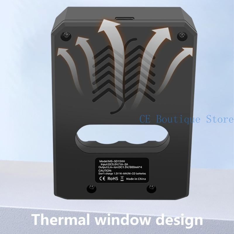 652f stk. usb-c litiumbatterier for oppladbart dobbelt-/trippelbatteri
