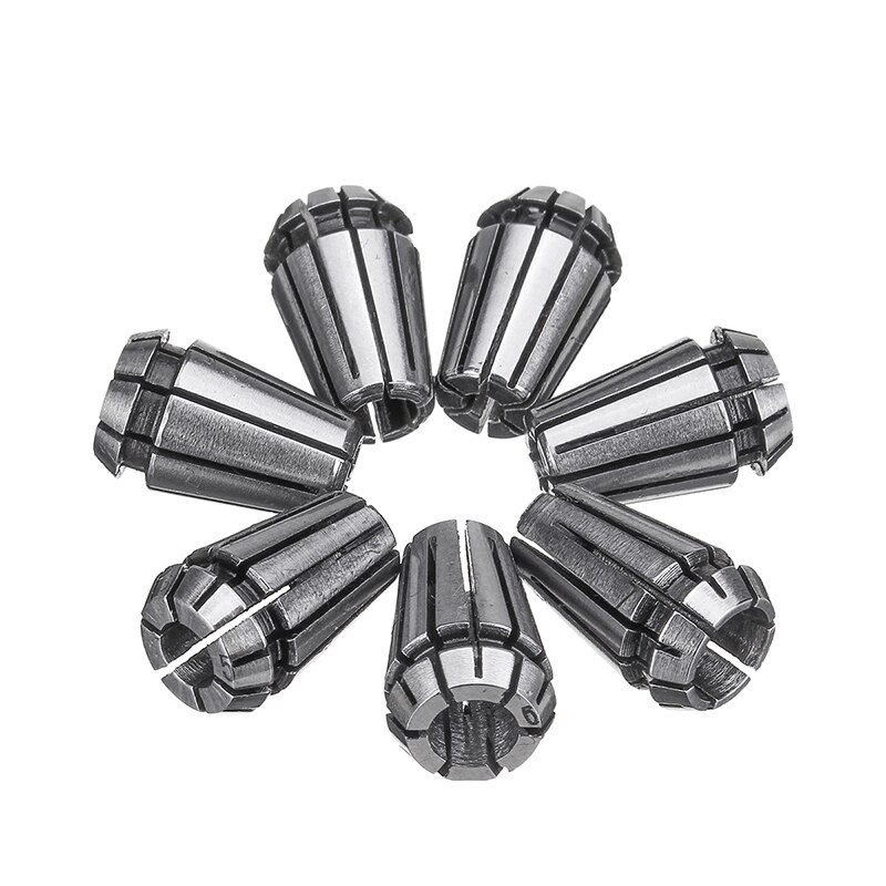 15Pcs ER25/ER11 Collet Tool Precision Spring Collet Set 1-16mm CNC Collet Chuck For Milling Lathe Tools