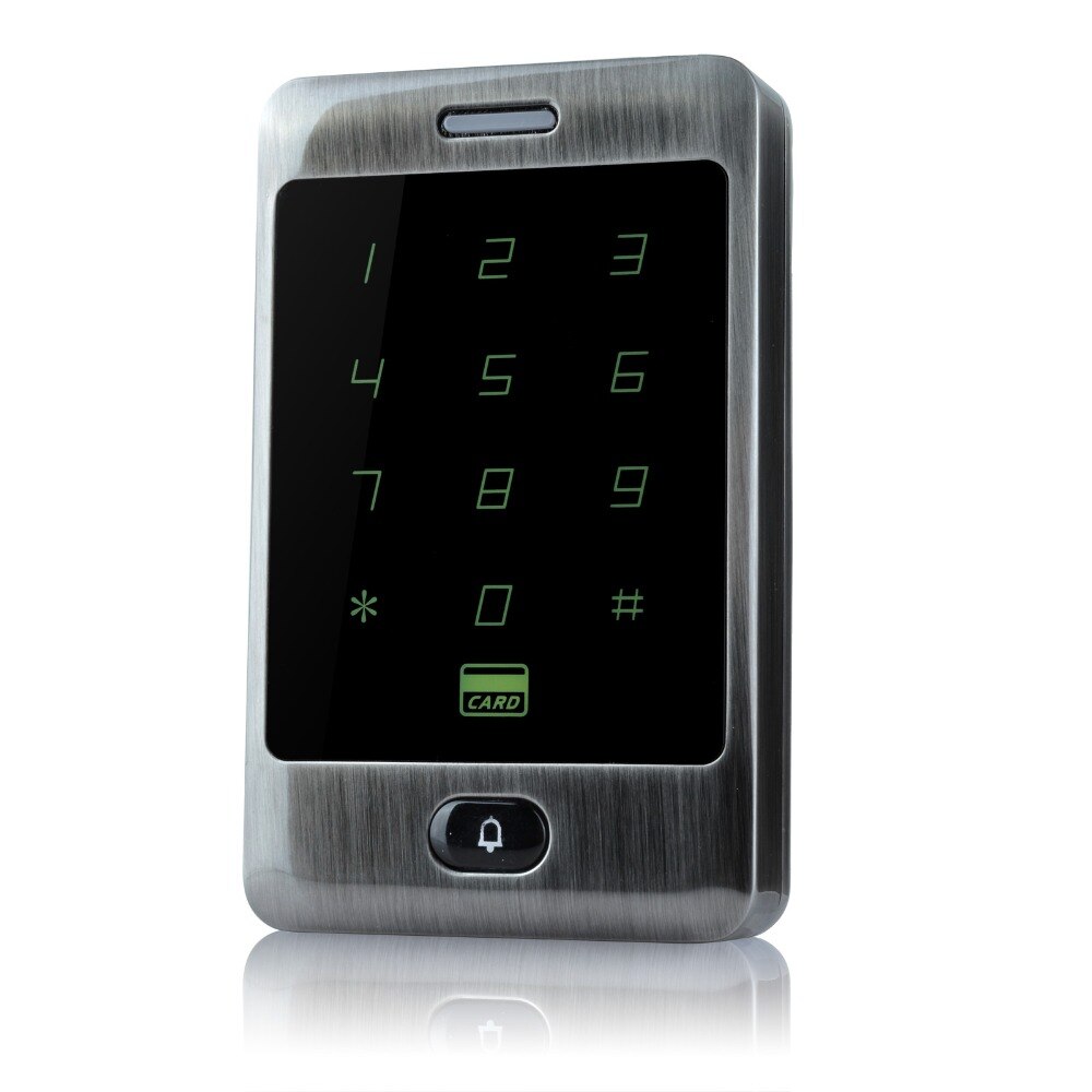 5YOA RFID Toegangscontrole Waterdicht 125 khz Touch Toetsenbord Deur Access Control System met KDL Metal Case Shell Backlight Toetsenbord