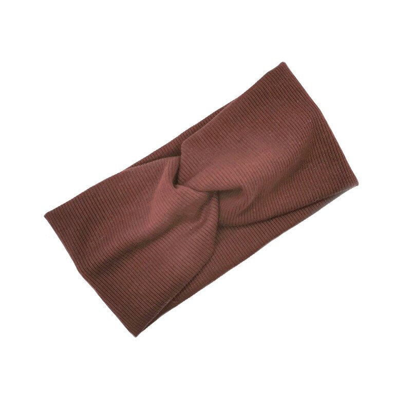 Frühling/sommer Baby-stirnband, einfarbig, gedreht, weich, dehnbar, bequem, haaraccessoires für mädchen, groß, 1 stück: 11
