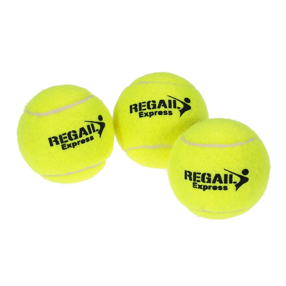 3 stk/boks tennis treningsball trening høy spenst trening slitesterk tennisball nybegynner konkurranse treningsballer