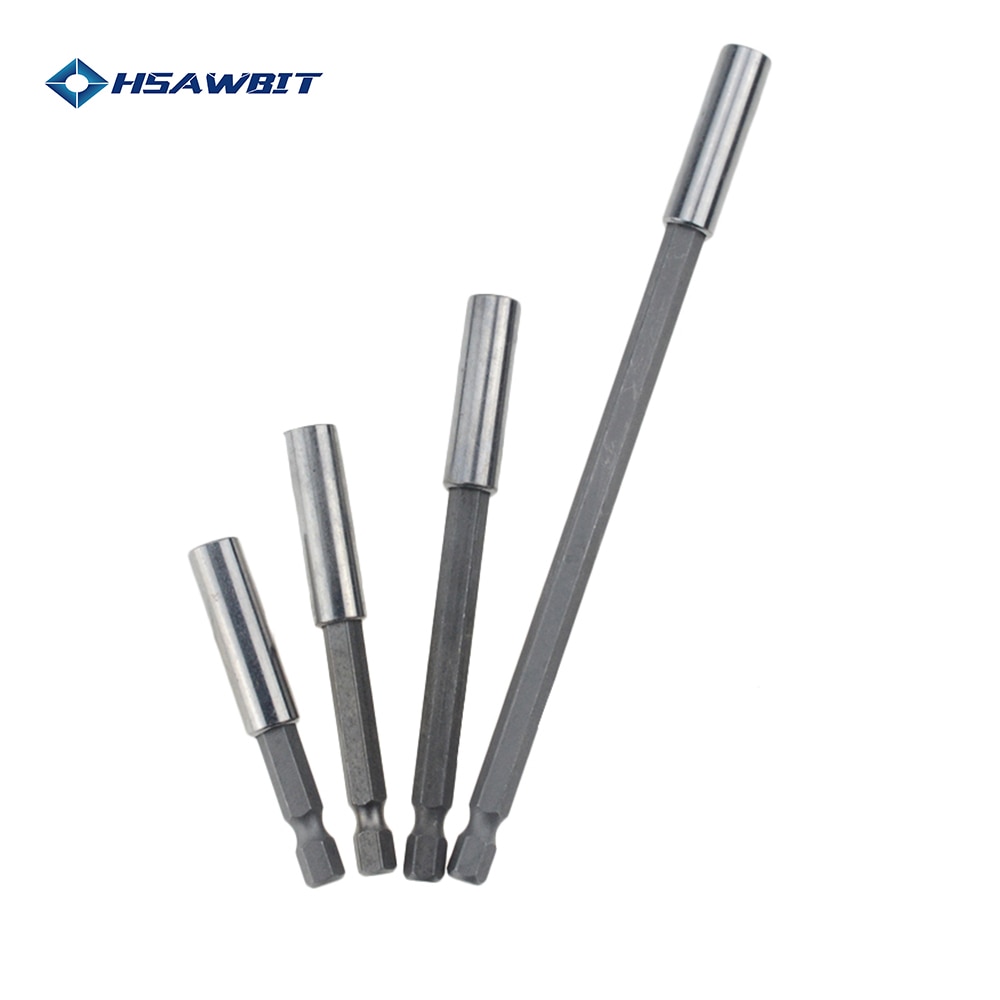 1/4 "Hex Rod Shank Lange Steel Schroevendraaier Tip Houder 1Pc Extension Bit Set Extensions Quick Change Handje socket