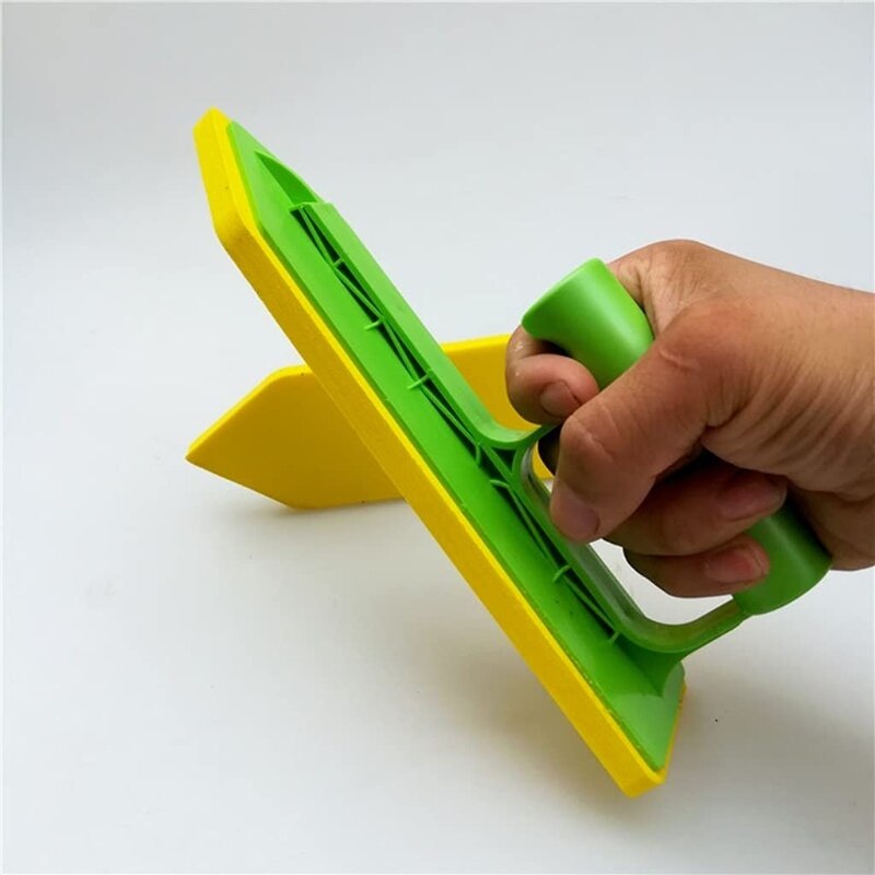 N0HB Useful Builders Masons Sponge Trowel Cost-effective Tile Caulking Masonry Hand Trowels 22.9cm/9.02'' Bricklayer Tool