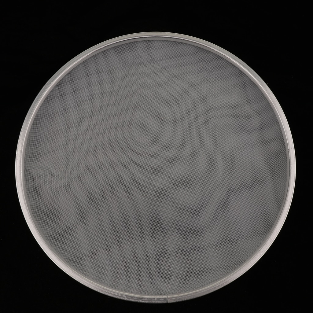 2pcs Double Layer Mesh Drum Set Heads Replacement Drumhead Aluminum Frame, 8inch & 10inch