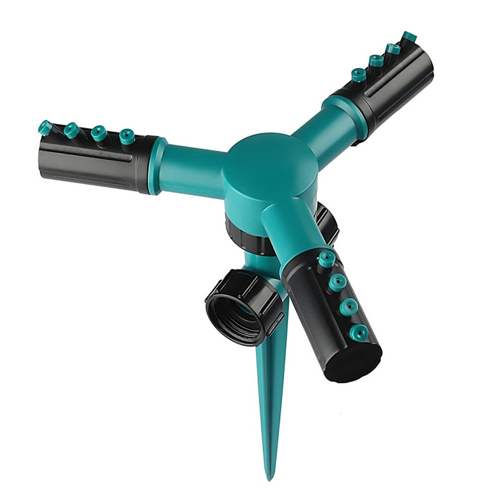 Garden sprinkler 360 17*17*23.5cm ABS lawn sprinkler automatic 360 rotating garden sprinklers water lawn irrigation FD: Default Title
