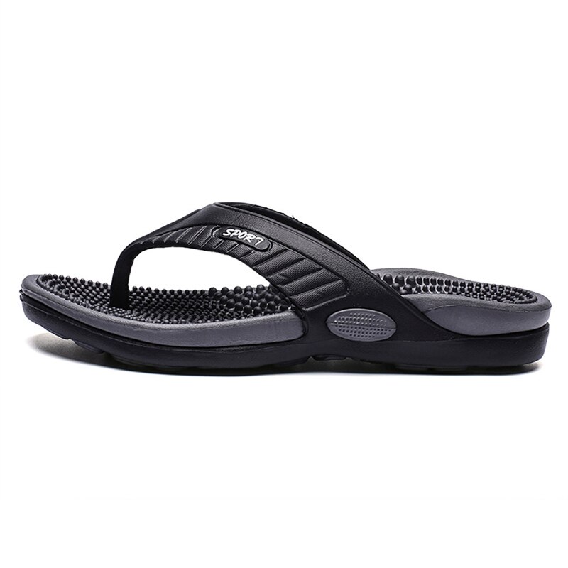 Casual Simple Men Beach Flip Flops Shoes Sandals Male Bath Slipper Casual Flat Shoes material comfortable A50