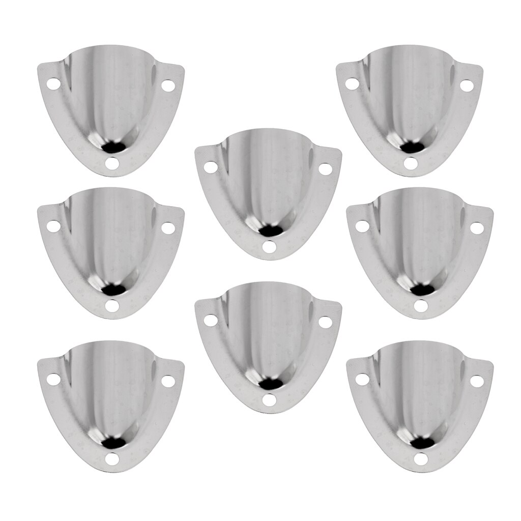 Pieces of 8 Stainless Steel 316 Clam Shell Vent Boat Marine Hardware