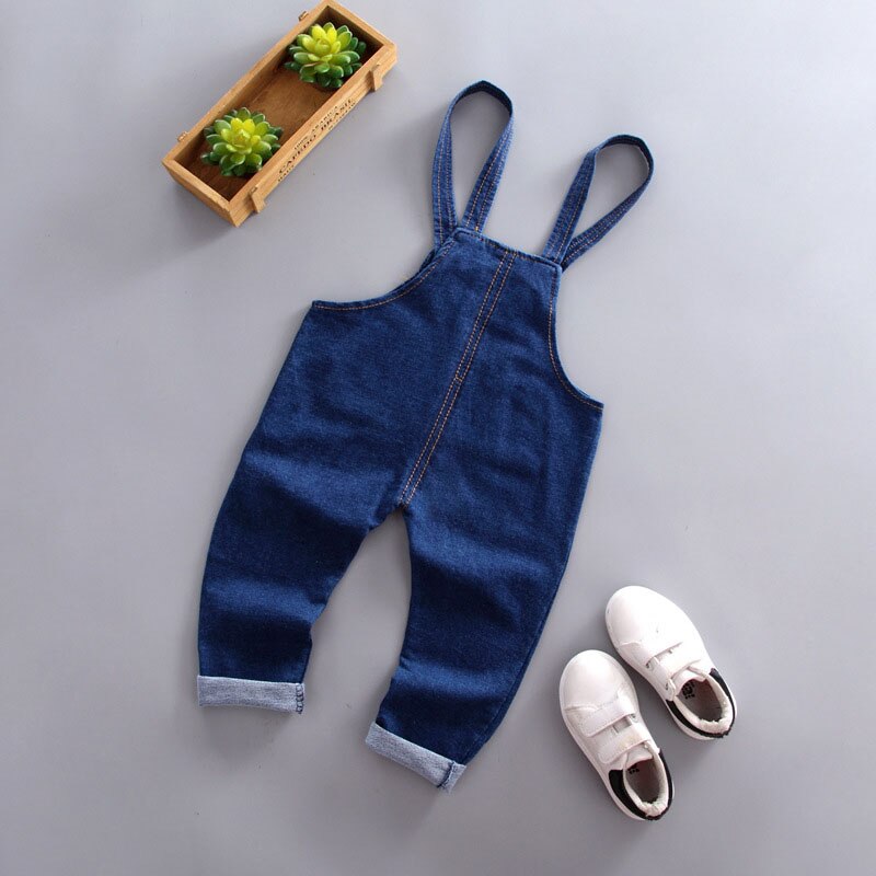 Baby Boy Overalls Kleding Mode Jeans Peuter Kids Broek Kinderen Casual Kleding Brief Gedrukt Lente Zomer Kostuum