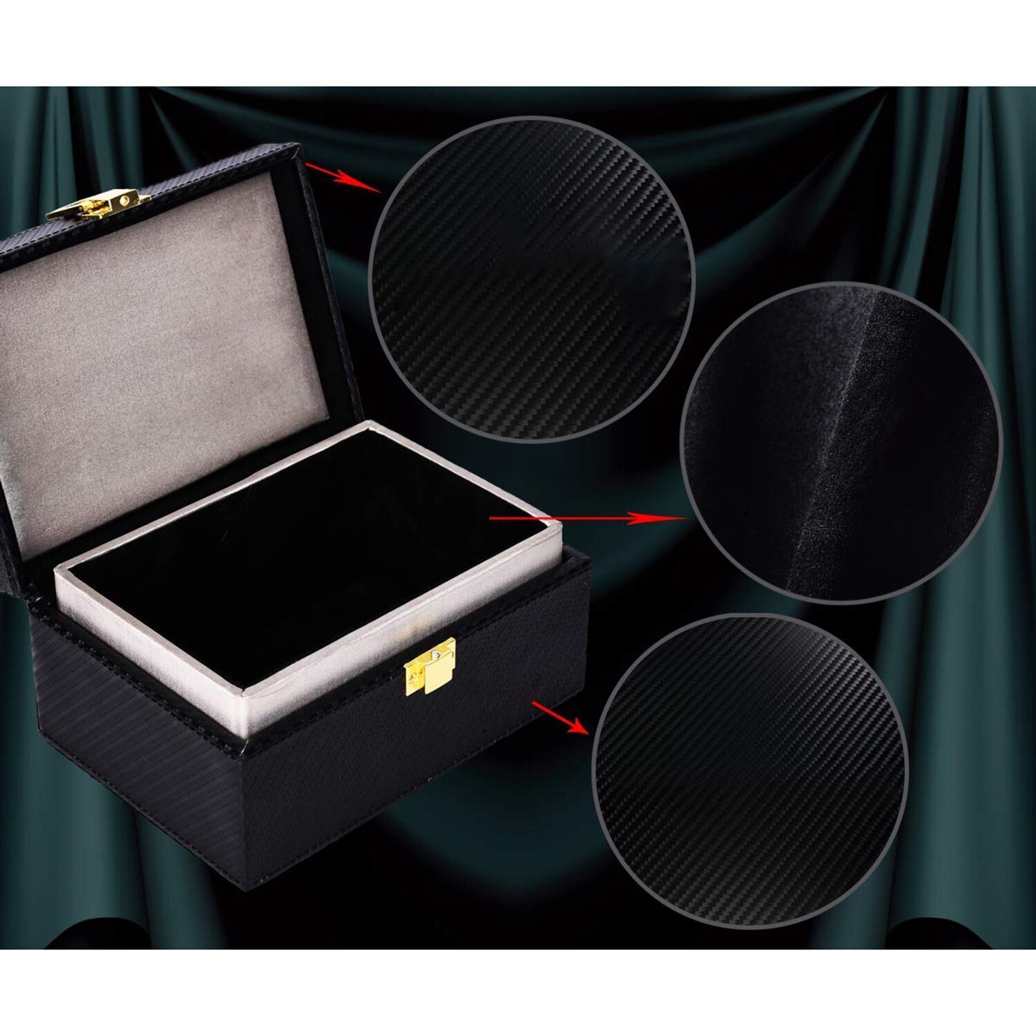 Car Key Signal Blocker Box, Faraday Box for Car Keys,for Keyless Entry, RFID Phone Signal Blocking Case and Signal Blocker Pouch