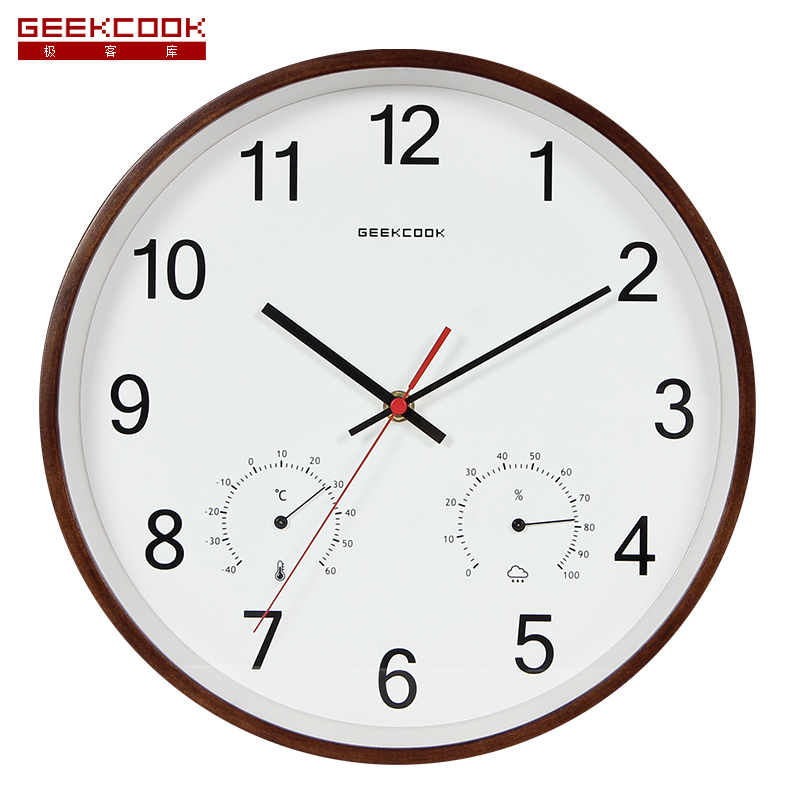 Moderne vægur nordisk lydløs vintage industriel indretning rustik vægur stue reloj cucu boligindretning  yy60dc: Stil 4