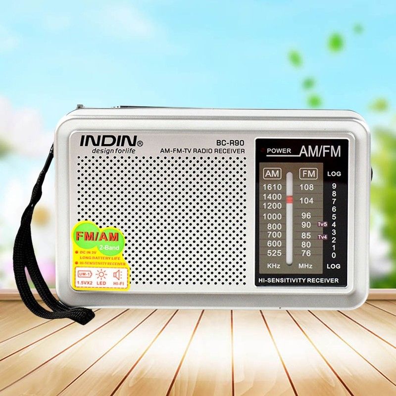 Portable Pocket Radio FM 76-108 AM 530-1600 KHz World Receiver Built in Speaker