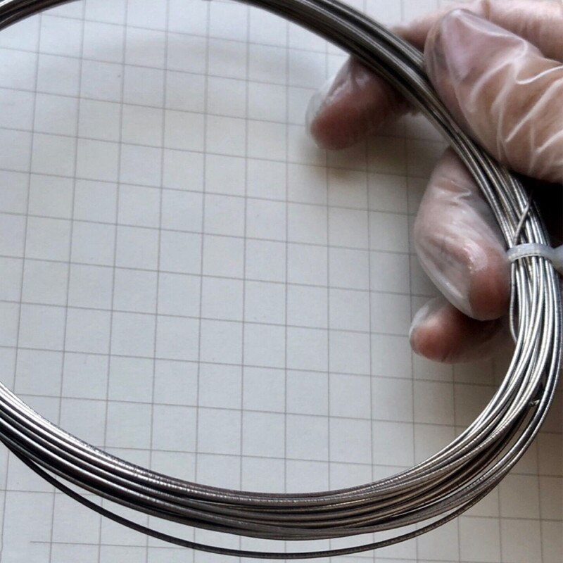 High Purity Titanium Wire Metal Ti for Scientific Research 99.99% Pure