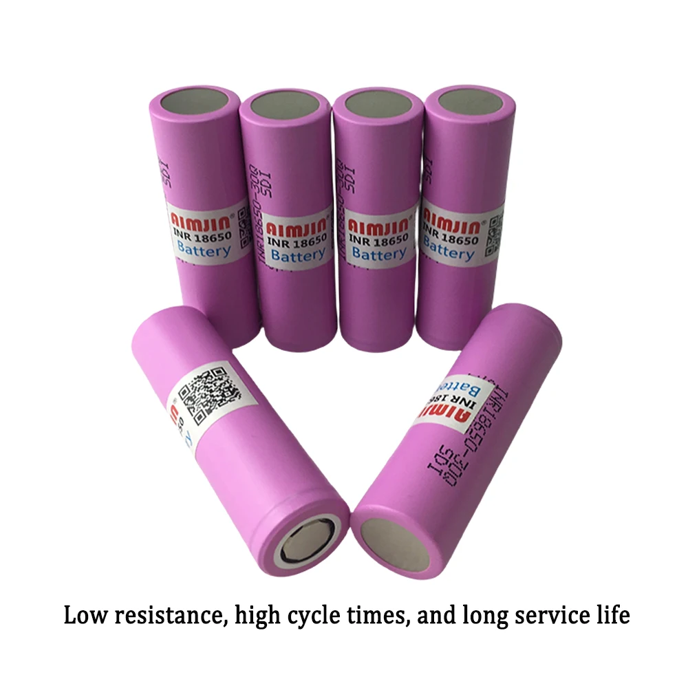 18650 30Q 3.7V 3000mAh Rechargeable Battery With USB Charger, Suitable For Our 18650 Toys, Tools, Flashlight Batteries, Etc