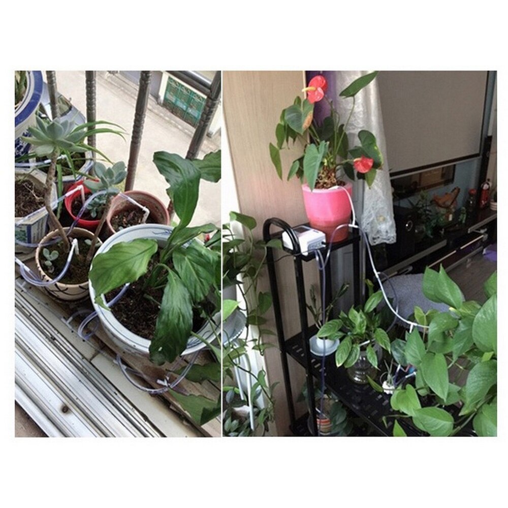 Timer Garden Self-watering Kit Solar Charging Smart Drip Irrigation System Kit Cultivation and Nursery Irrigation System