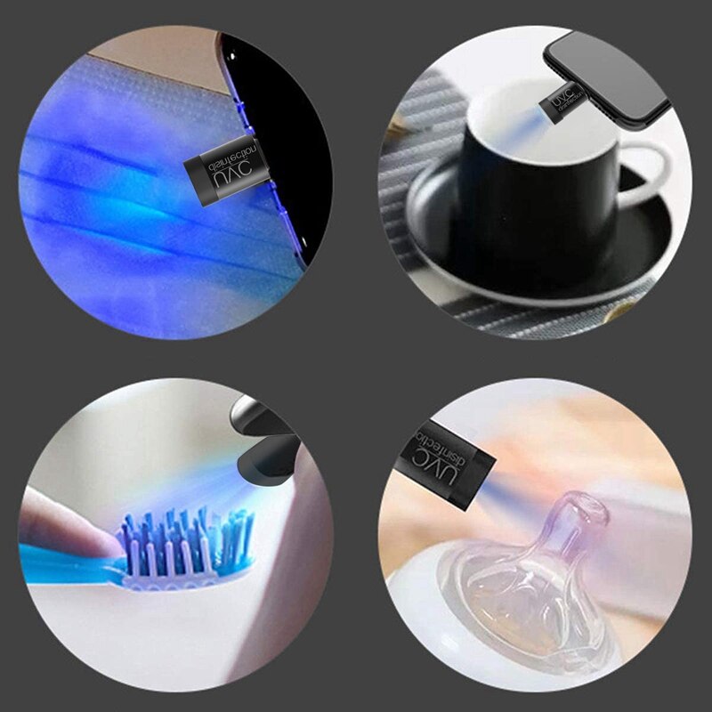 Horicreate 5S Mini Instant Desinfector Draagbare Uv Lamp Disinfector Oppervlak Desinfectie Machine, Iphone
