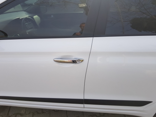 Voor Hyundai i20 i 20 Chrome Auto Deurklink Cover Trim Sticker Auto Styling accessoires Decal