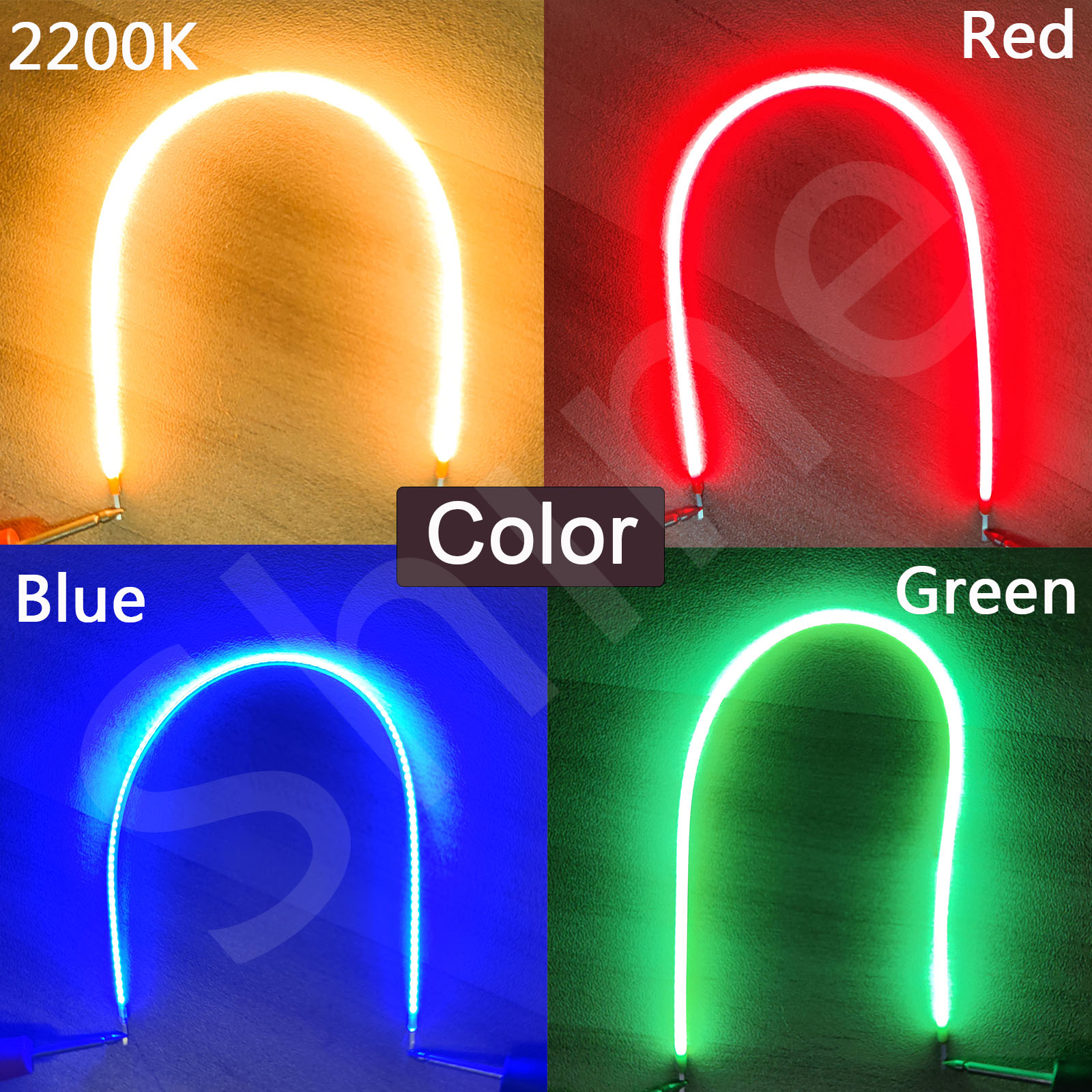 10 Stück 3V COB LED Filament flexibel 300mm 260mm 185mm 145mm 130mm 95mm 80mm 60mm 38mm Edison Glühbirne Lampe Teile LED Diode Dekoration