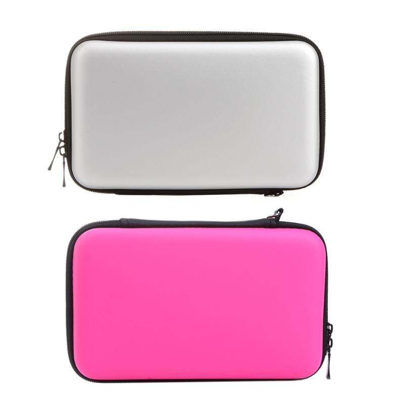 2 cores eva pele carry caso duro para 3ds xl caso portátil bolsa saco de viagem caso capa para nintendo 3ds xl ll acessórios do jogo
