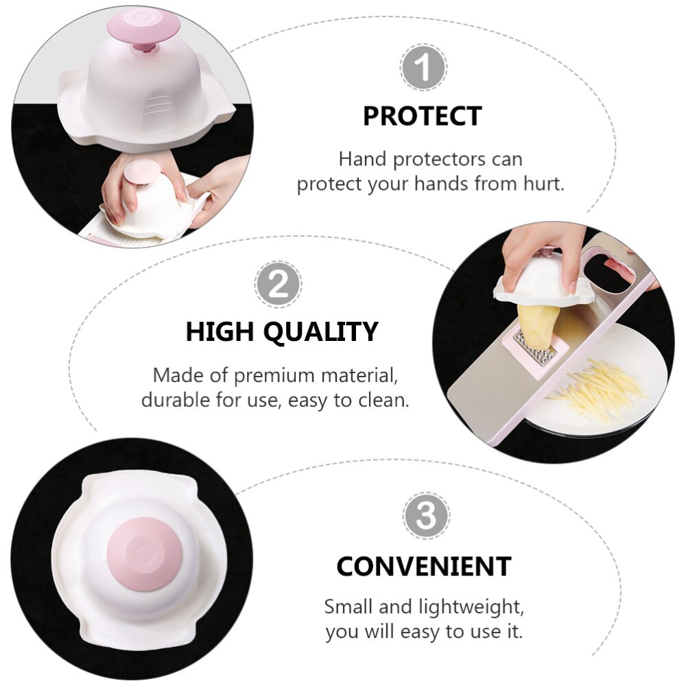 2pcs Hand Guards Anti-cut Hand Finger Protectors for Chopping Grating