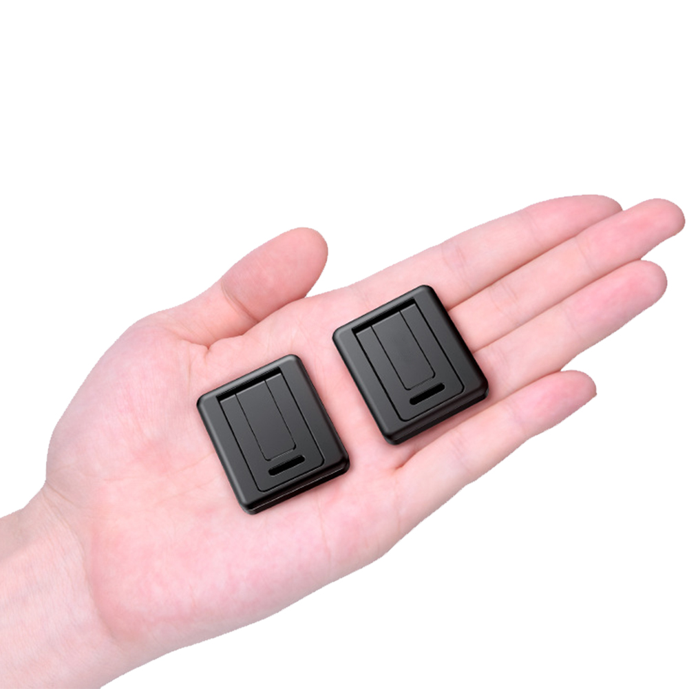 1pair Mini Portable Computer Cell Phone Self Adhesive Desktop Bracket Laptop Stand Invisible Foldable Universal Tablet