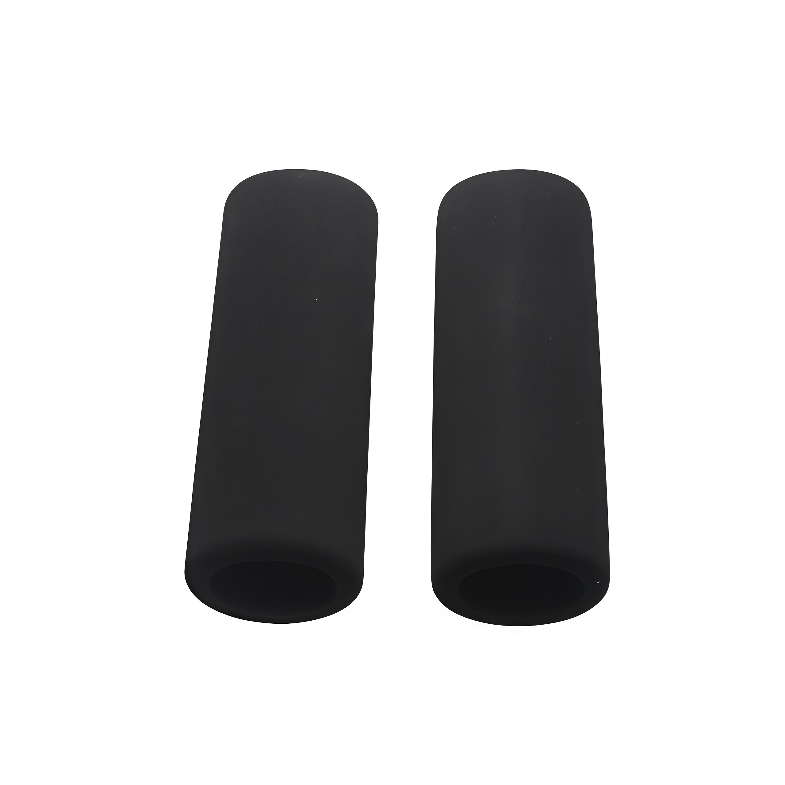 Motorcycle Anti Vibration Handle Cover Bar Foam Comfort Slip Over Grips Universal Heat Shrinkable Grip handlebar Cover Sleeve: Dark Grey