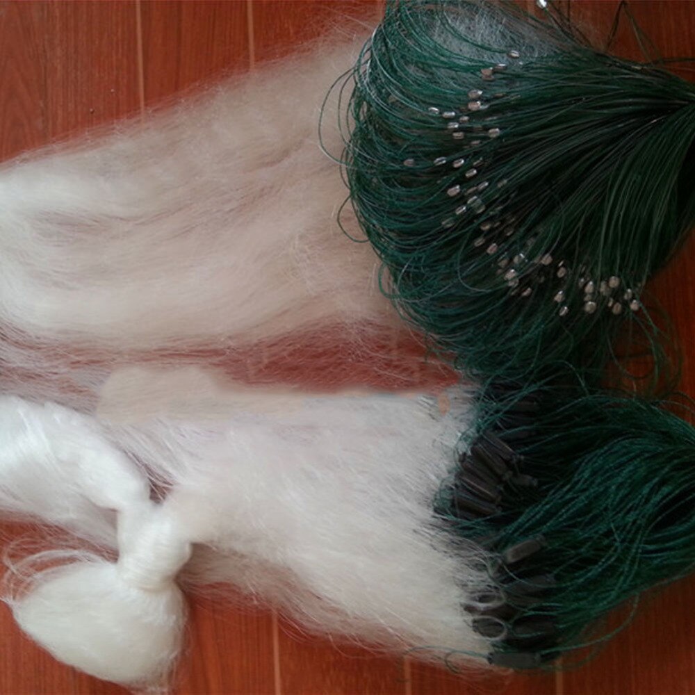 3 Layers 90x1.5m Fish Net Fishing Gear Fish Trammel Gill Net Mono Multinylon 60mm