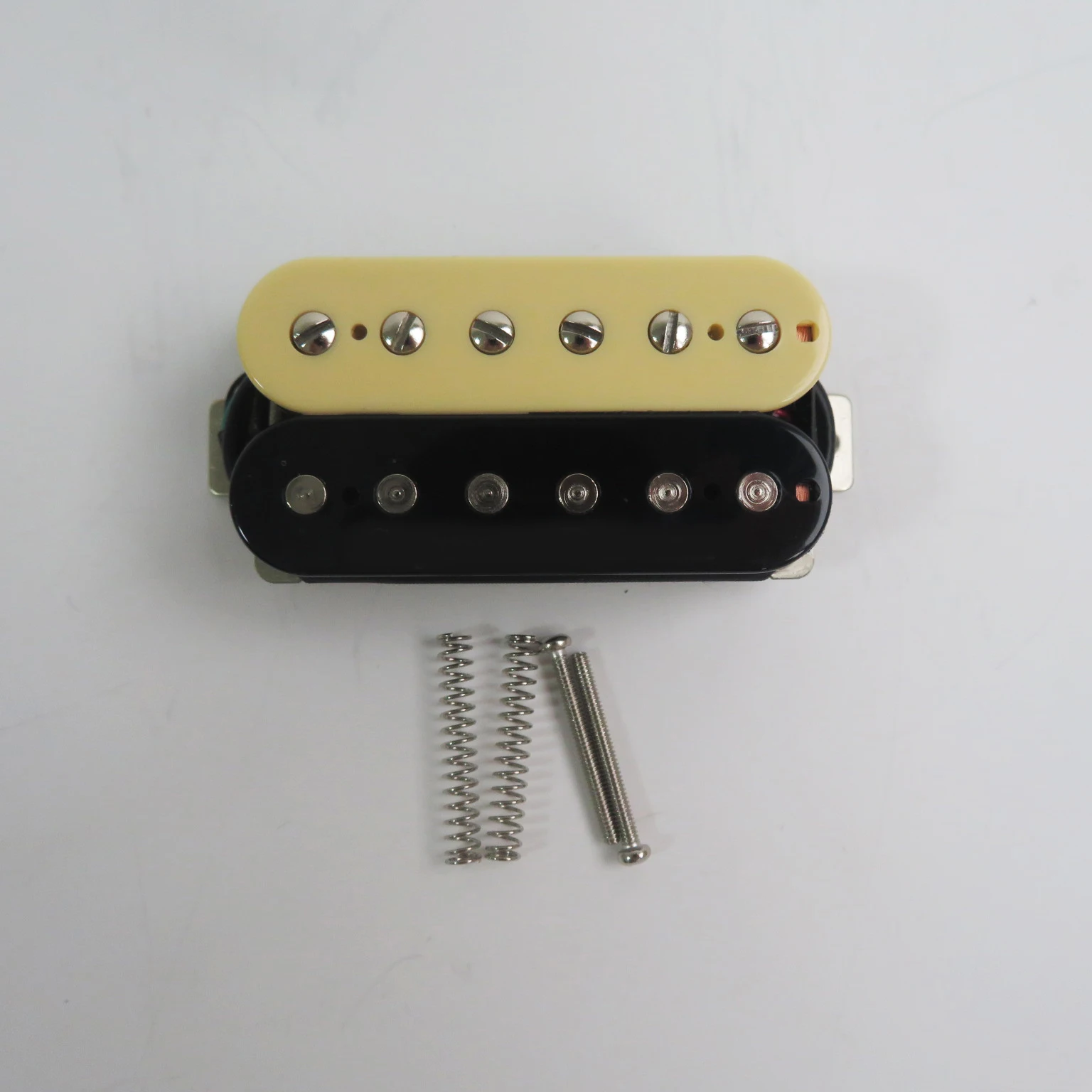 Humbucking électrique JE514 ups Alnico 5, noir/zèbre: WHITE