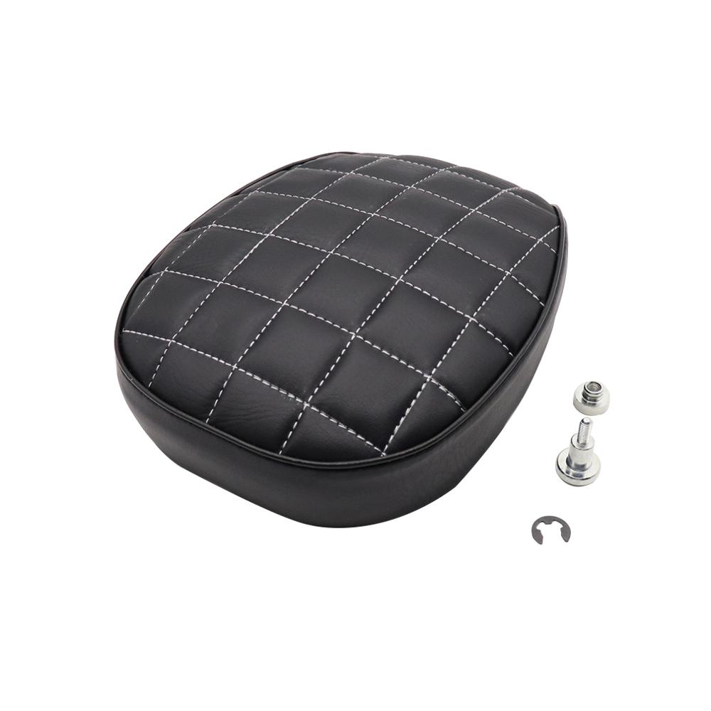 GOOFIT Harley 883 X48 1200 square black rear seat cushion for 04-17 motorcycle Z087-012