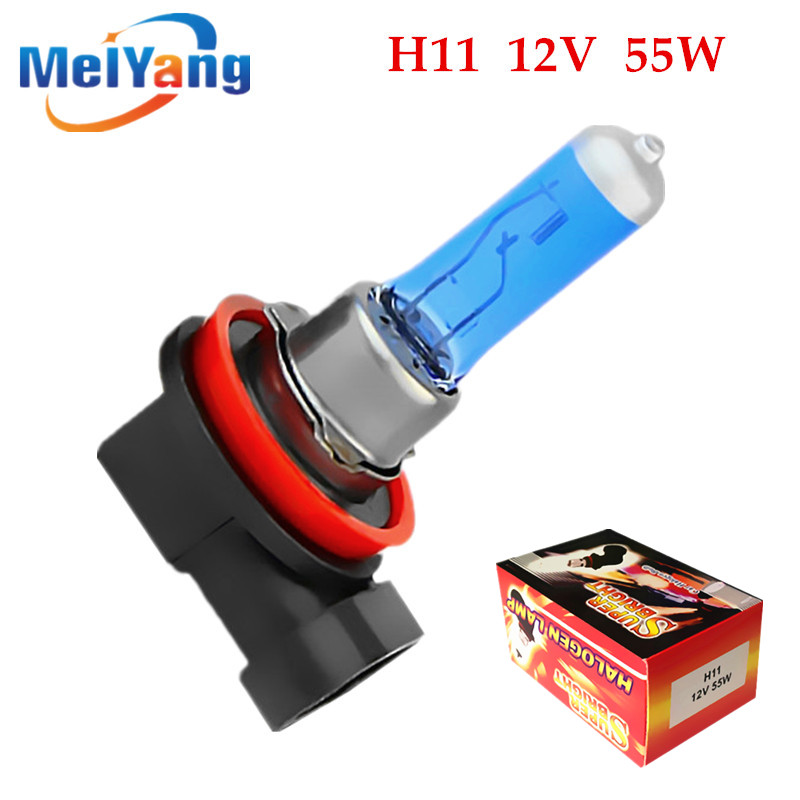 H11 55 w 12 v Super White Halogeen Mistlampen High Power Auto Koplampen Lamp Auto Lichtbron parking auto