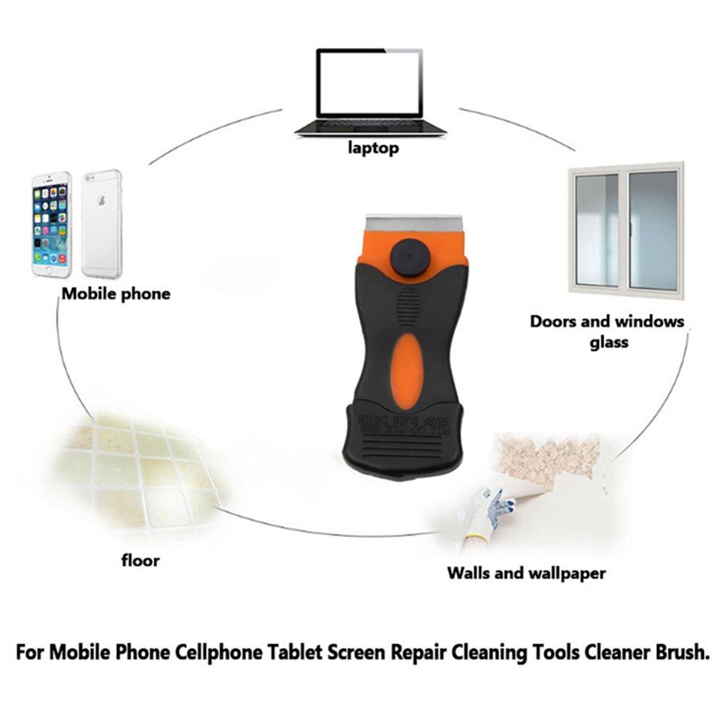 Car Window Tint Ceramic Glass Oven Razor Scraper Plastic Handle Razor Scraper Ceramic Glass Oven Window Tinting Tool Blade