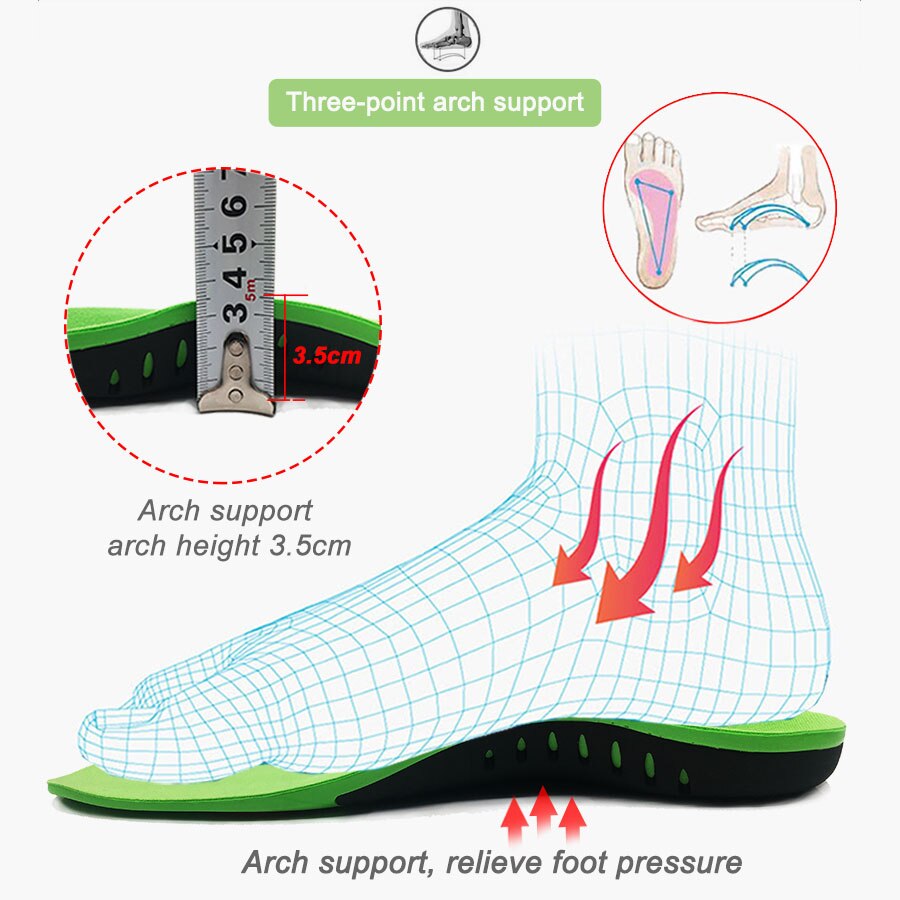 Beste Orthopädische Schuh Sole Einlegesohlen Für Schuhe Arch Fuß Erwachsenen Kind Orthesen Einlegesohle X/O Typ Bein corrigibil Flache fuß Arch Support