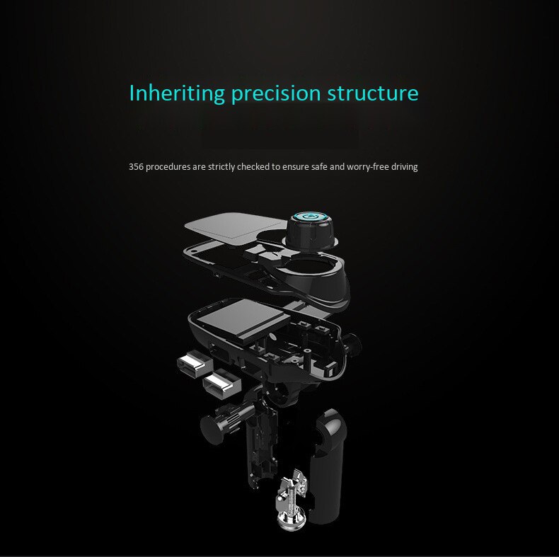 T11 Car Mp3 Player Wireless Bluetooth Fm Transmitter FM Modulator HandsFree Car Kit A2DP Dual USB Charger for Phone