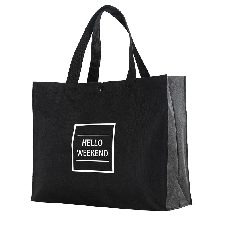Femmes pliable sac à provisions réutilisable Eco grand unisexe sacs à bandoulière fourre-tout épicerie tissu sacs poche