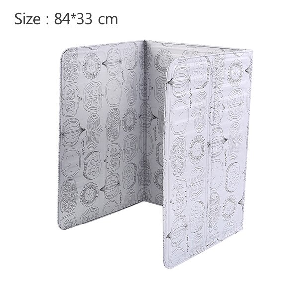 Cooking Splatter Shield Guard Oil Divider Splash Proof Baffle Tool Kitchen Frying Pan Oil Splash Screen Cover Gas Stove: 2