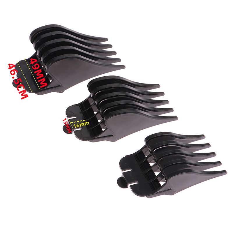 3 Stuks Grote Maat 32/38/51Mm Limiet Kam Trimmer Snijgeleideclipper Voor Vervanging Van Haarstylingapparaten