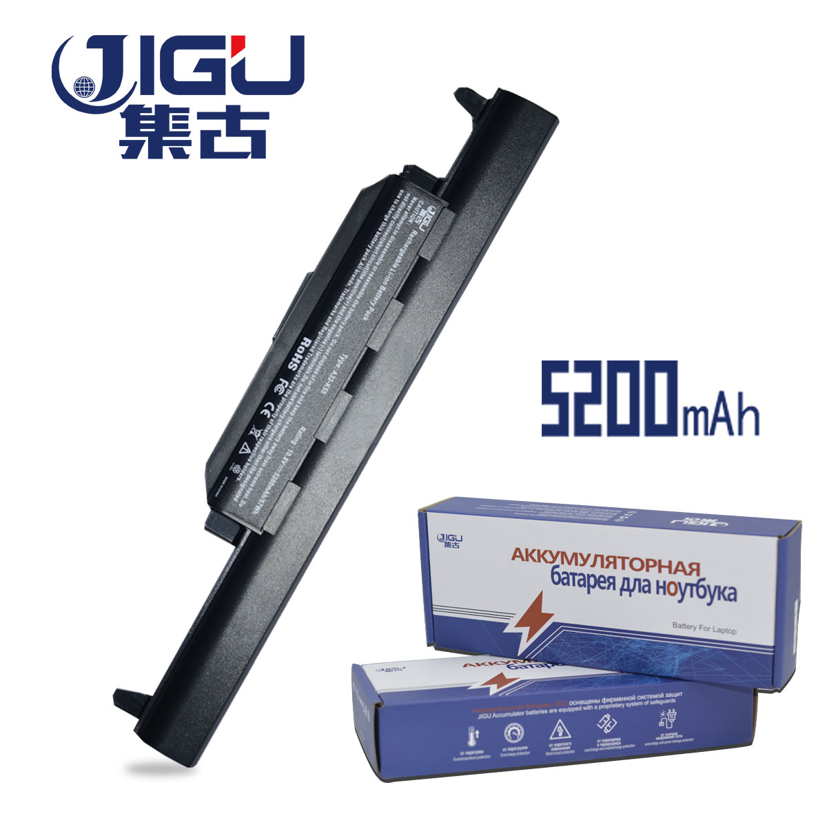 JIGU 6CEKLS A32-K55 A33-K55 A41-K55 batería de portátil para ASUS A45 K45 K55 K55A K55DE K55DR K55N K55D K55VD K75 K75A K75D K75V