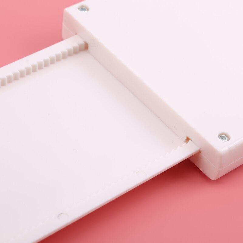 White Drawer Dividers Adjustable Spring Loaded Expandable Kitchen Bedroom Organizer Retractable Drawer Partition Board for Home