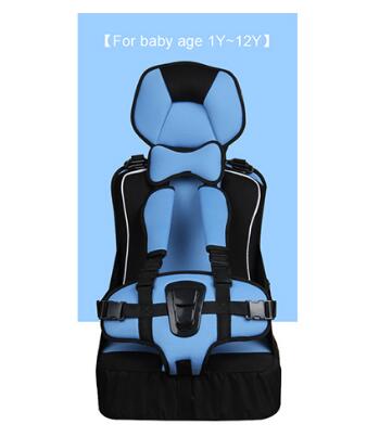 Kinderen & Kinderen Veiligheid Zitkussens Voor 6M ~ 12Y Kids Draagbare Dikker Soort Zitten Mat Ademend Beschermen Peuter Booster zachte Pad: Thickened Blue