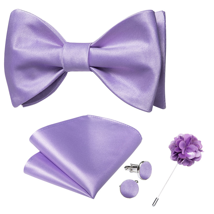 Pajarita con broche para hombre, mariposa negra sólida para novio, boda, graduación, trajes de esmoquin, accesorios, para marido: Gris
