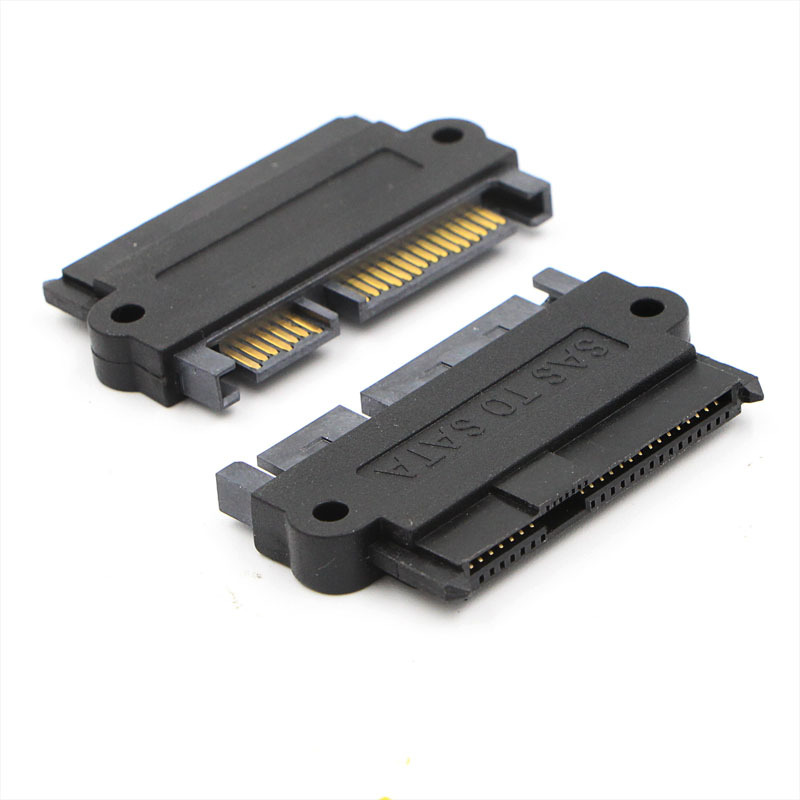2 szt. adapterów SAS robić dysków twardych, podłączanych robić płyty głównej, SATA SFF-8482 SAS robić SATA, obsługuje tryb SATA3 robić 6 GB