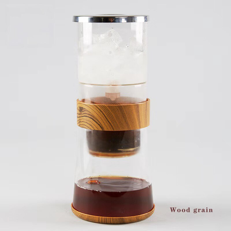 400ml Household Mini Glass Coffee Hourglass Ice-Brew Coffee Pot Coffee Pot Cold Brew Coffee Appliance