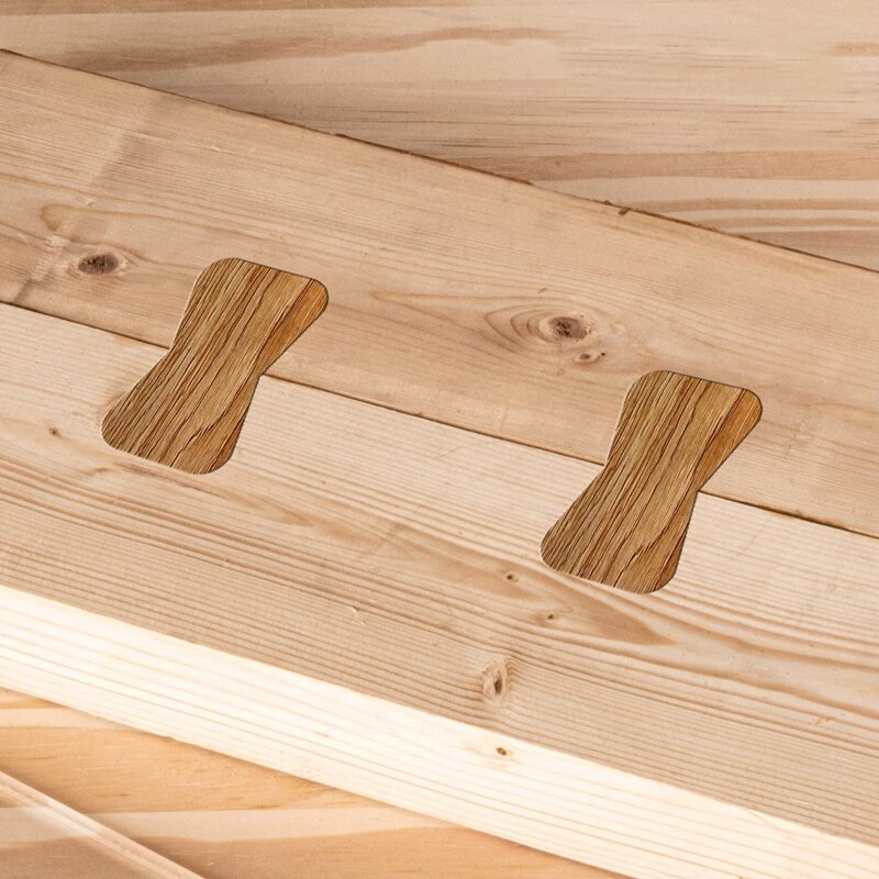 Pack of 3 Router Jig Templates for Woodworking Router Tool Butterfly Key Inlay Template Decorative Templates Kit