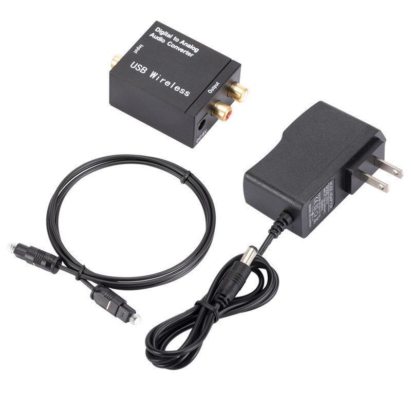 Digitale Audio Analoog Converter Bluetooth-Adapter Optical Fiber Toslink Coaxiale Signaal Naar Rca R/L Audio Decoder dac Versterker: Type 5