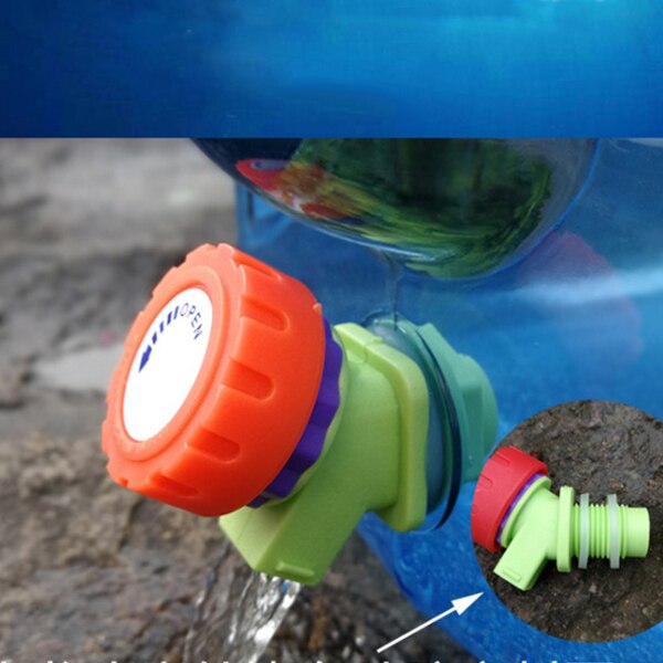 Draagbare Plastic Water Kan Water Tank Met Kraan-8L