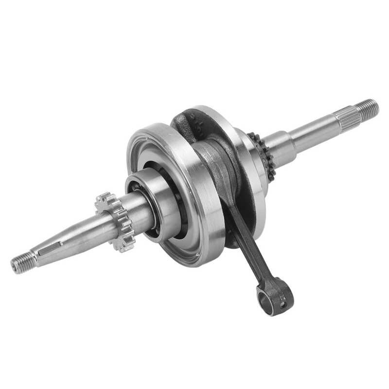 Crankshaft Connecting Rod Assembly Crankshaft Assembly High Strength Steel Alloy for GY6‑50 60 80CC Motorcycles